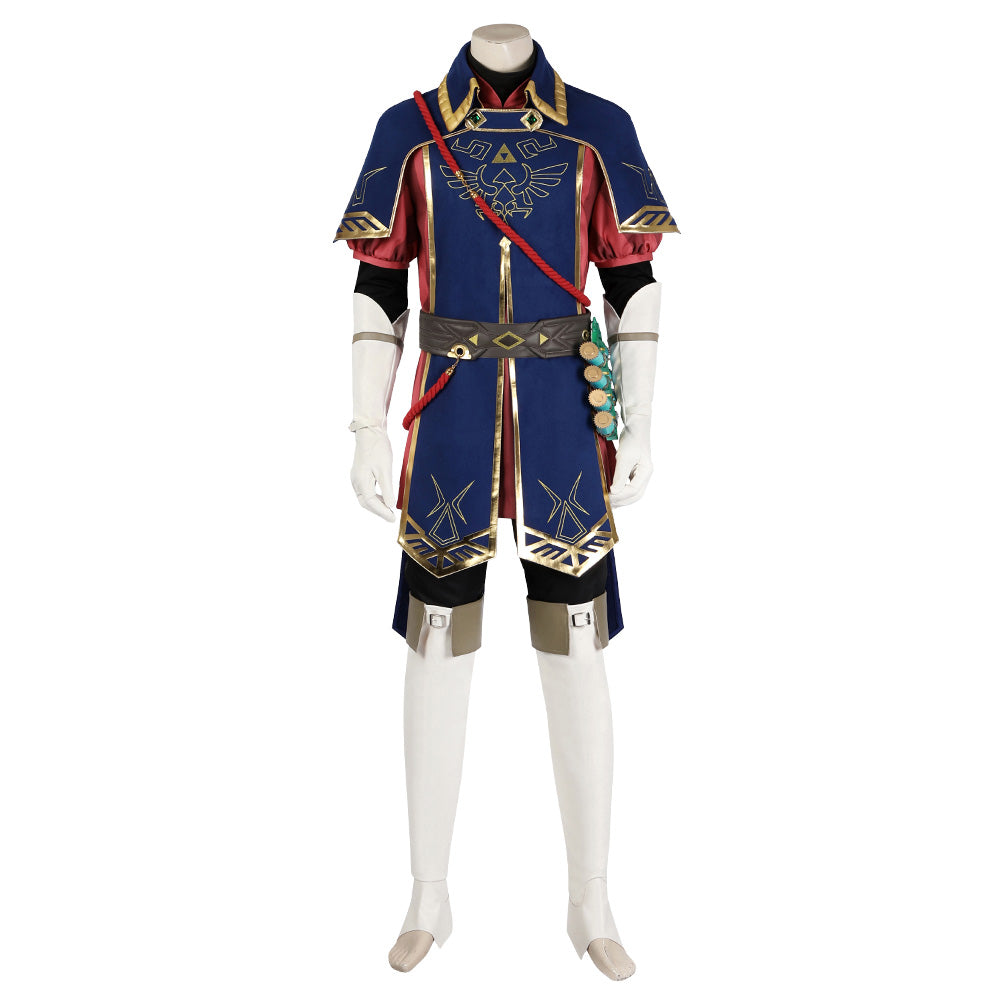 The Legend of Zelda: Tears of the Kingdom Link Royal Guard Uniform Cosplay Costume - Tophatter Daily Deals
